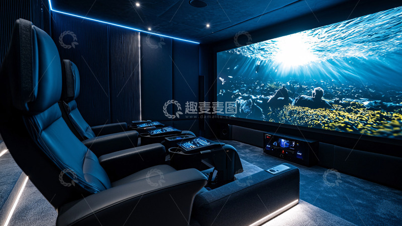高清大图下载【趣麦麦图】高端家庭影院