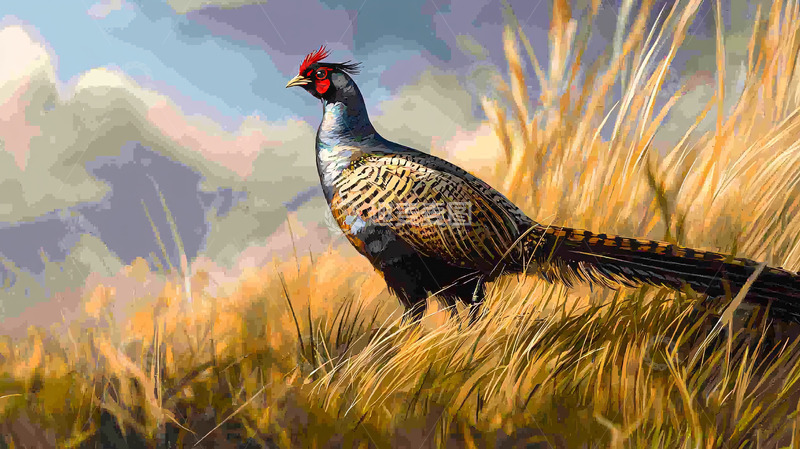 高清大图下载【趣麦麦图】雉鸡高清图片