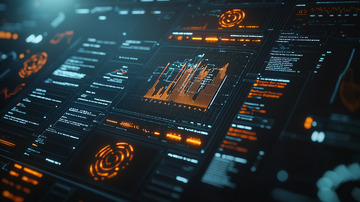 科技感十足的未来界面