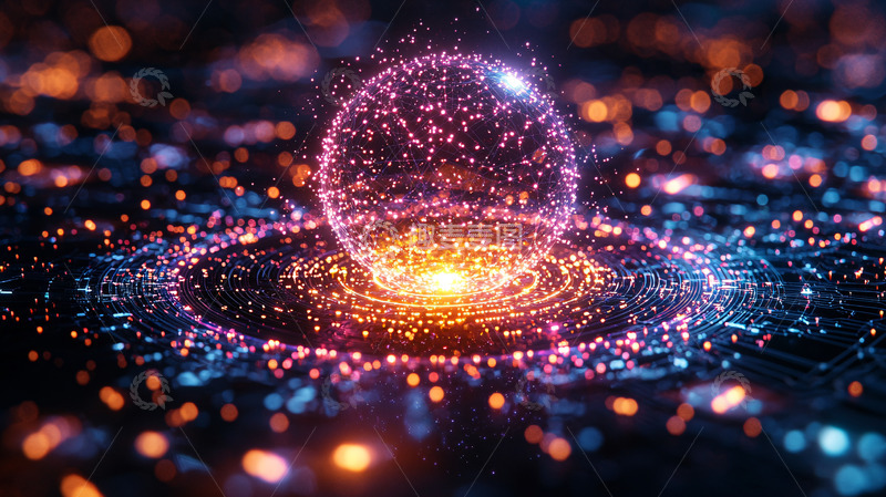 高清大图下载【趣麦麦图】宇宙能量球