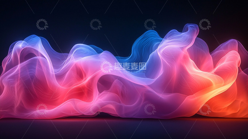 高清大图下载【趣麦麦图】梦幻炫彩烟雾