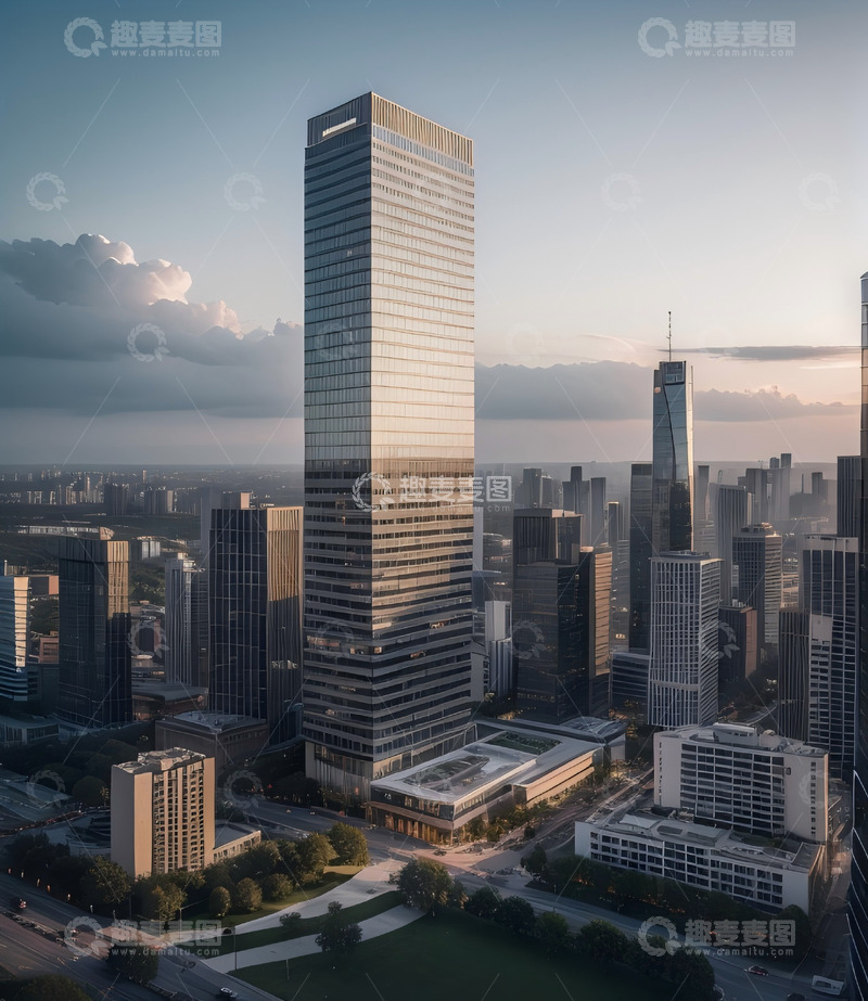 高清大图下载【趣麦麦图】城市企业建筑110