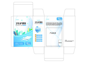 卫生护理垫包装设计