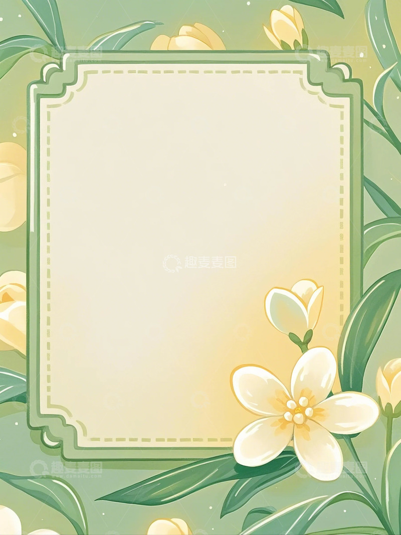 高清大图下载【趣麦麦图】边框 卡通   小清新17