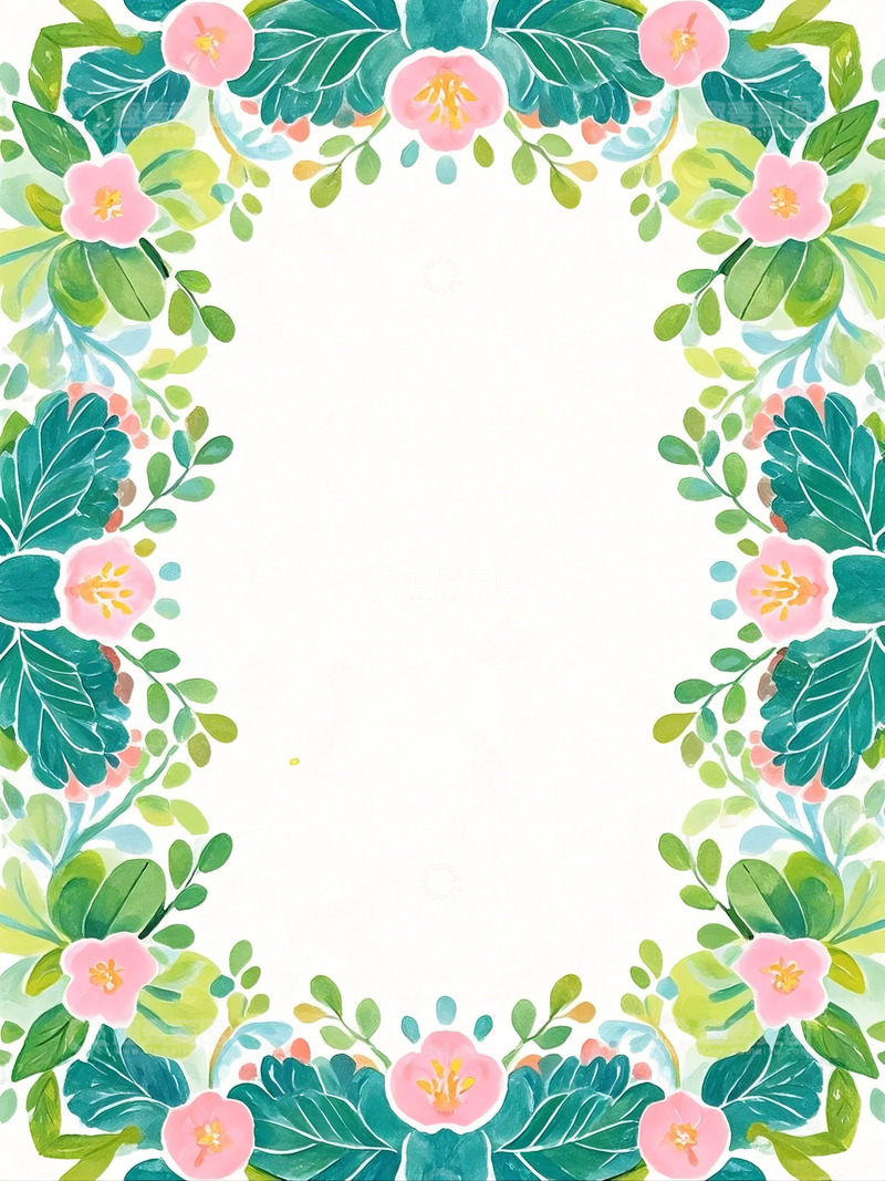 高清大图下载【趣麦麦图】边框 卡通 小清新14