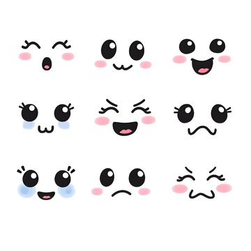 可爱卡通表情集合