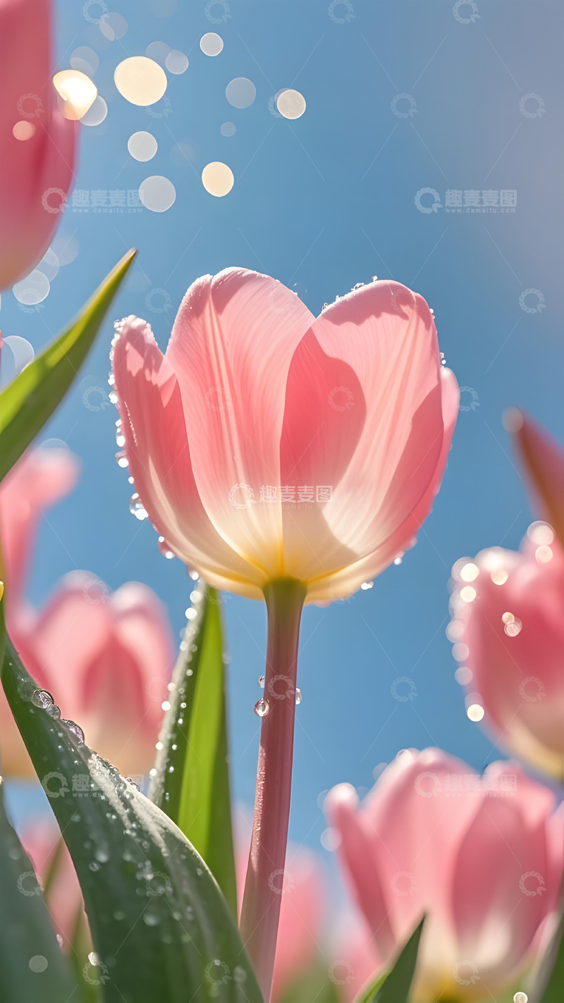 高清大图下载【趣麦麦图】郁金香花卉摄影图