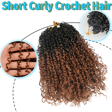 亚马逊钩针发细节描述