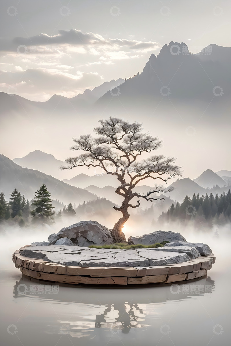 高清大图下载【趣麦麦图】电商创意背景图39