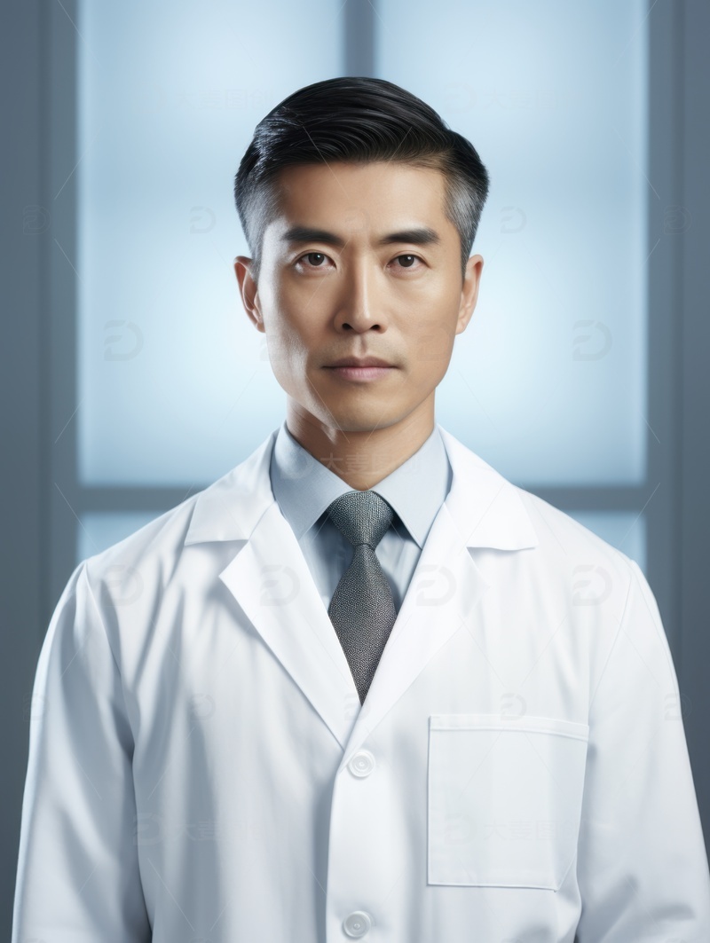 高清大图下载【趣麦麦图】年轻的男医生