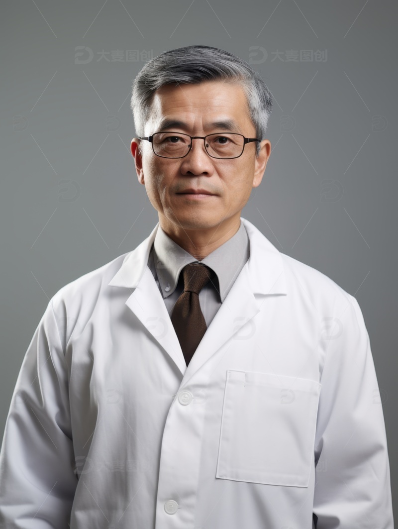高清大图下载【趣麦麦图】医院里的一位教授