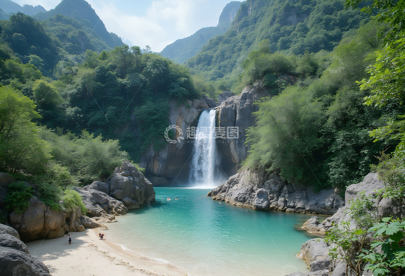 高清大图下载【趣麦麦图】郧阳区啸滩 