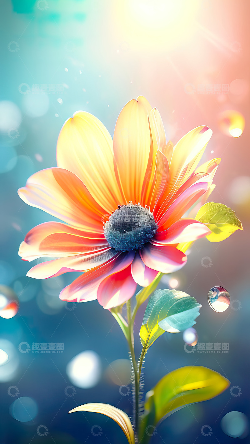 高清大图下载【趣麦麦图】梦幻唯美鲜花壁纸2