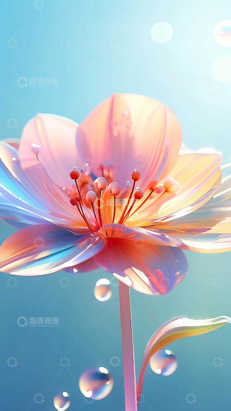 高清大图下载【趣麦麦图】梦幻唯美鲜花壁纸10