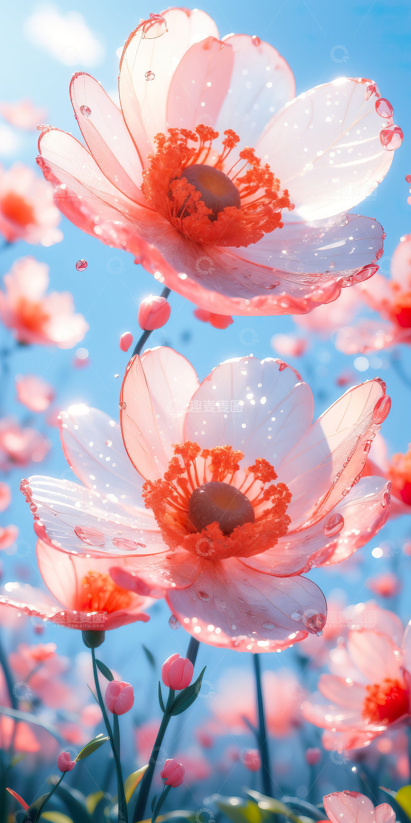 高清大图下载【趣麦麦图】梦幻唯美鲜花壁纸14