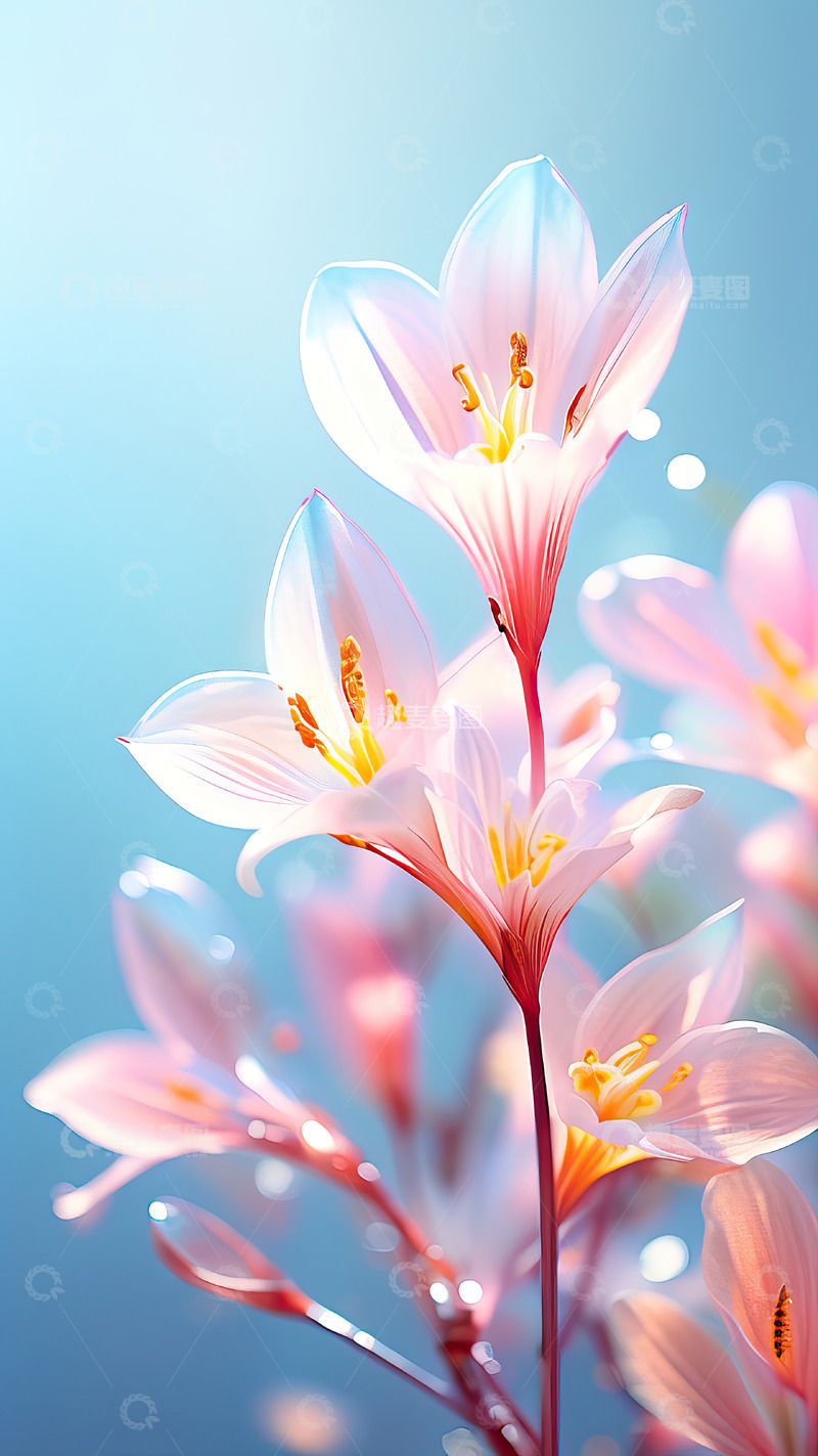 高清大图下载【趣麦麦图】梦幻唯美鲜花壁纸