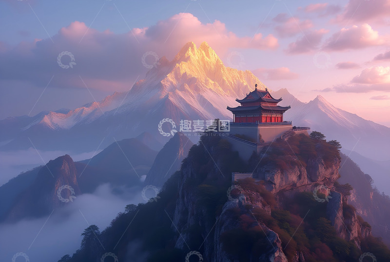 高清大图下载【趣麦麦图】十堰市 武当山