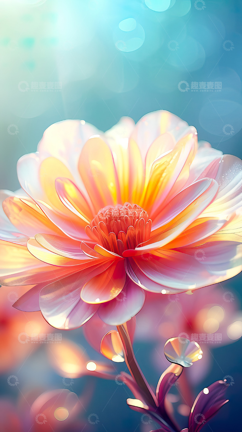 高清大图下载【趣麦麦图】梦幻唯美鲜花壁纸32