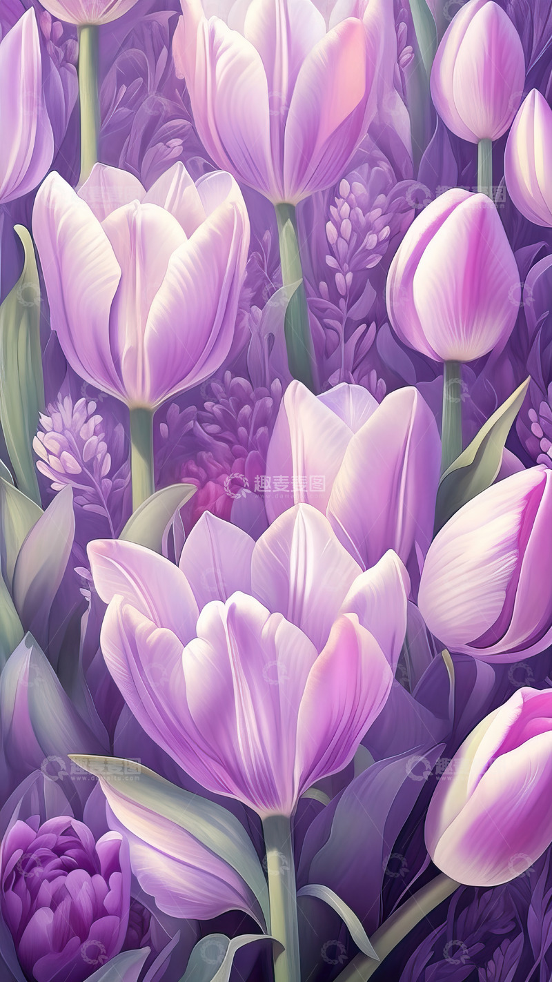 高清大图下载【趣麦麦图】梦幻唯美鲜花壁纸37