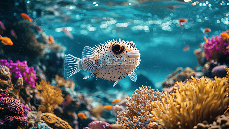 高清大图下载【趣麦麦图】珊瑚礁鱼类高清图