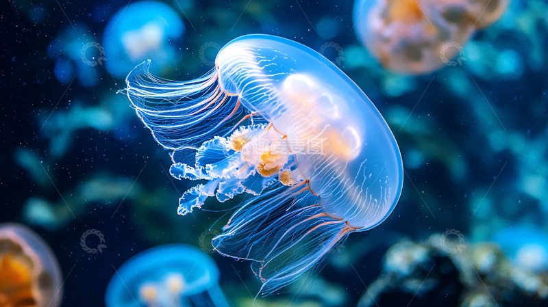 高清大图下载【趣麦麦图】水母高清图片