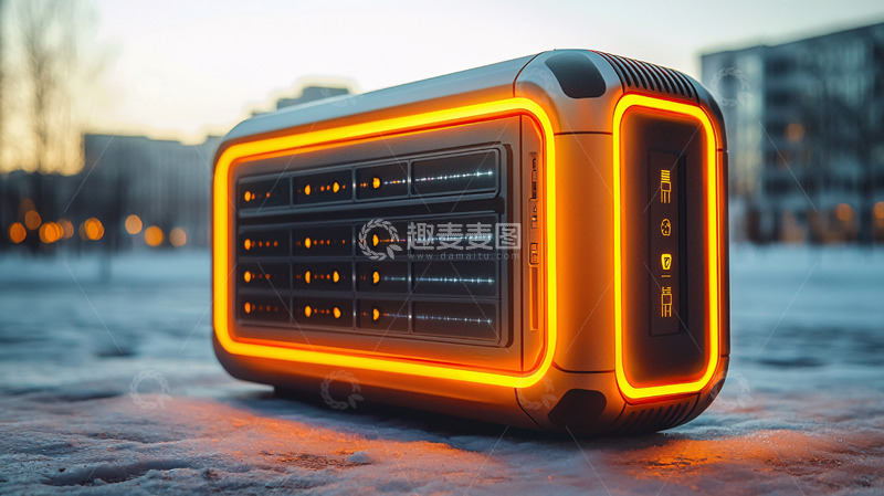 高清大图下载【趣麦麦图】户外便携式音响