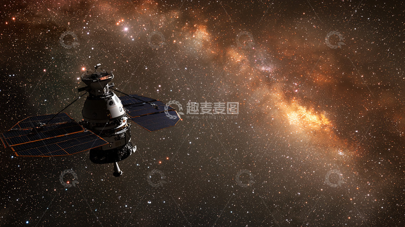 高清大图下载【趣麦麦图】宇宙飞船