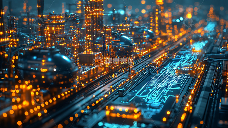 高清大图下载【趣麦麦图】未来科技城市1