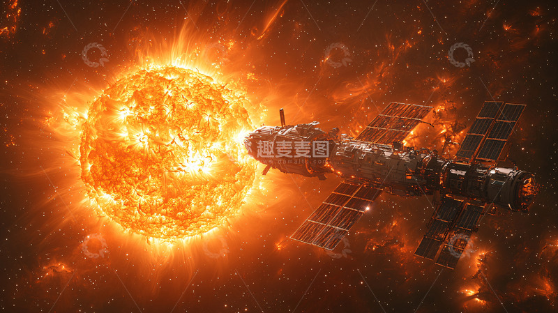 高清大图下载【趣麦麦图】宇宙飞船