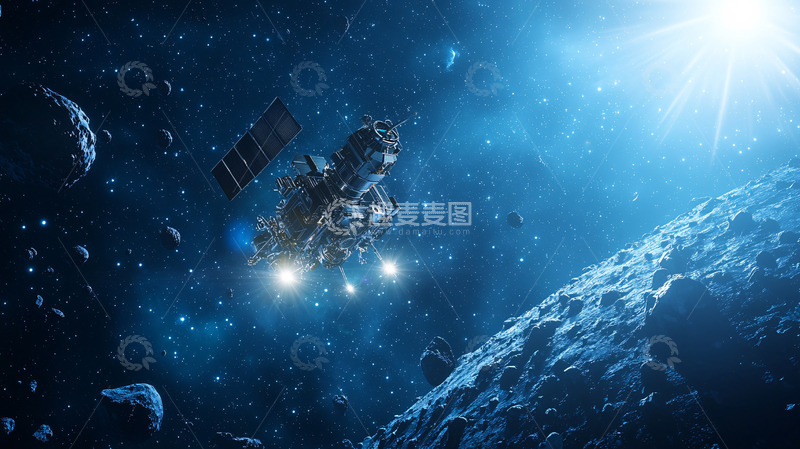 高清大图下载【趣麦麦图】宇宙飞船