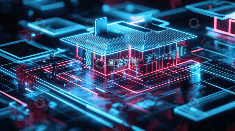 高清大图下载【趣麦麦图】智能家居