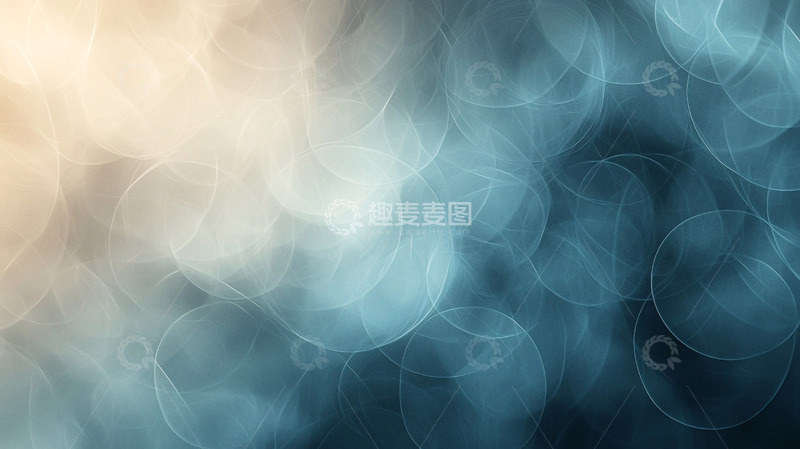 高清大图下载【趣麦麦图】蓝绿色烟雾背景