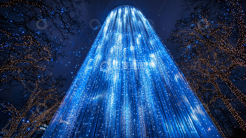 高清大图下载【趣麦麦图】夜晚灯光秀