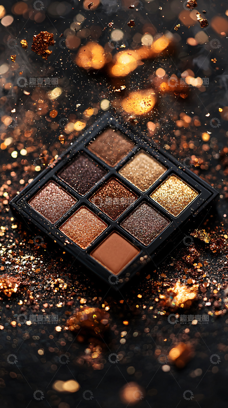 高清大图下载【趣麦麦图】眼影盘
