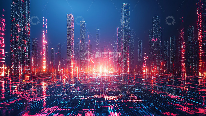 高清大图下载【趣麦麦图】未来科技城市5