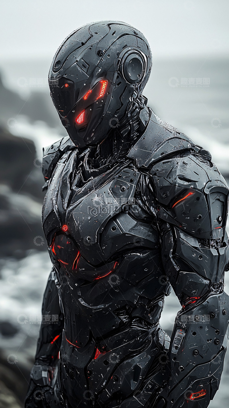 高清大图下载【趣麦麦图】未来战士