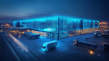 现代化物流中心