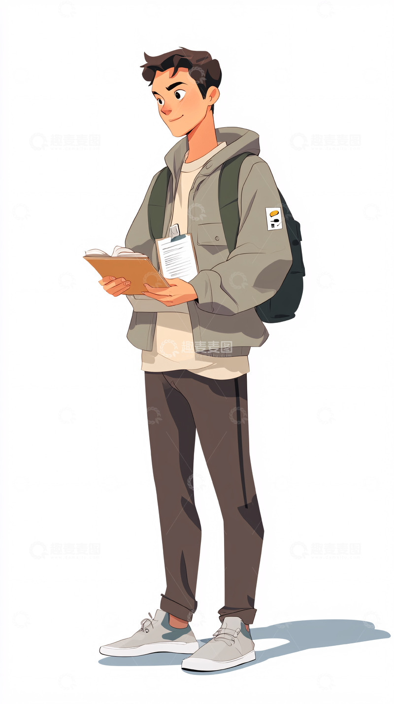 高清大图下载【趣麦麦图】大学生