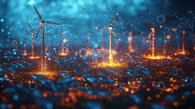 高清大图下载【趣麦麦图】未来能源
