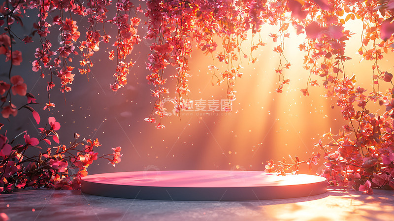 高清大图下载【趣麦麦图】粉色花瓣背景