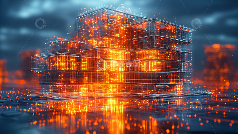 高清大图下载【趣麦麦图】未来科技建筑1