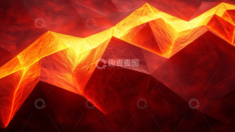 高清大图下载【趣麦麦图】火焰山脉