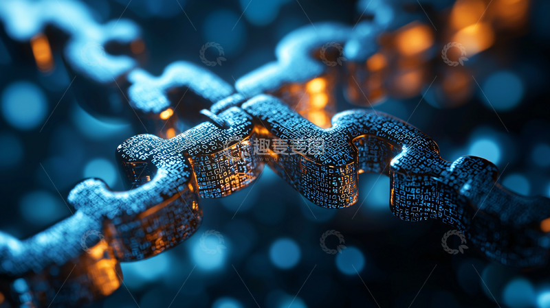 高清大图下载【趣麦麦图】金属链条