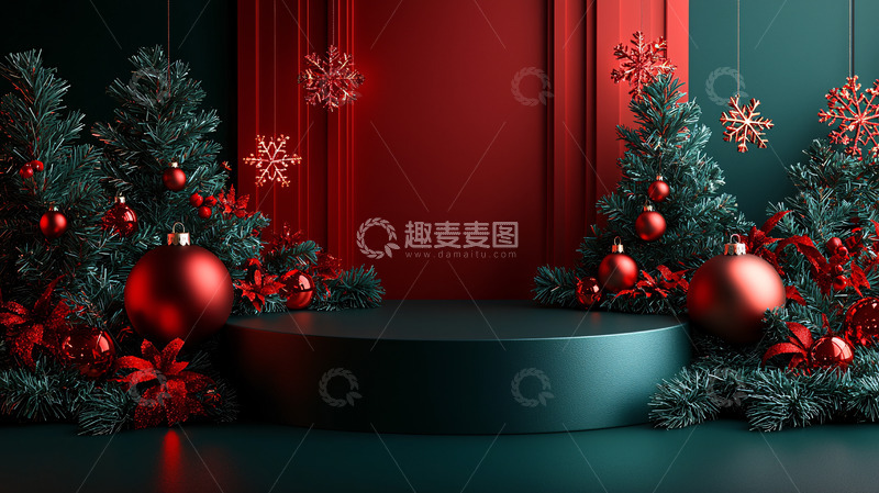 高清大图下载【趣麦麦图】圣诞节背景