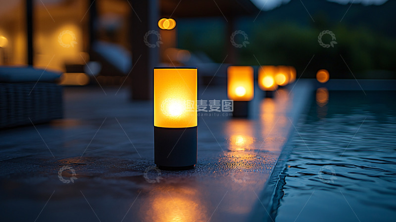 高清大图下载【趣麦麦图】户外庭院灯