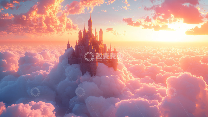 高清大图下载【趣麦麦图】天空之城