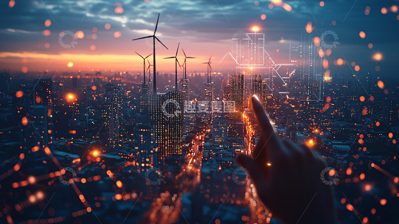 高清大图下载【趣麦麦图】未来都市