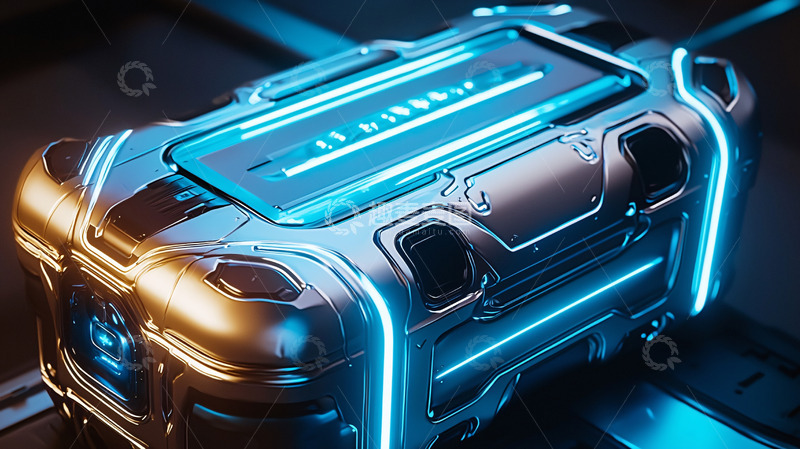 高清大图下载【趣麦麦图】未来科技电池