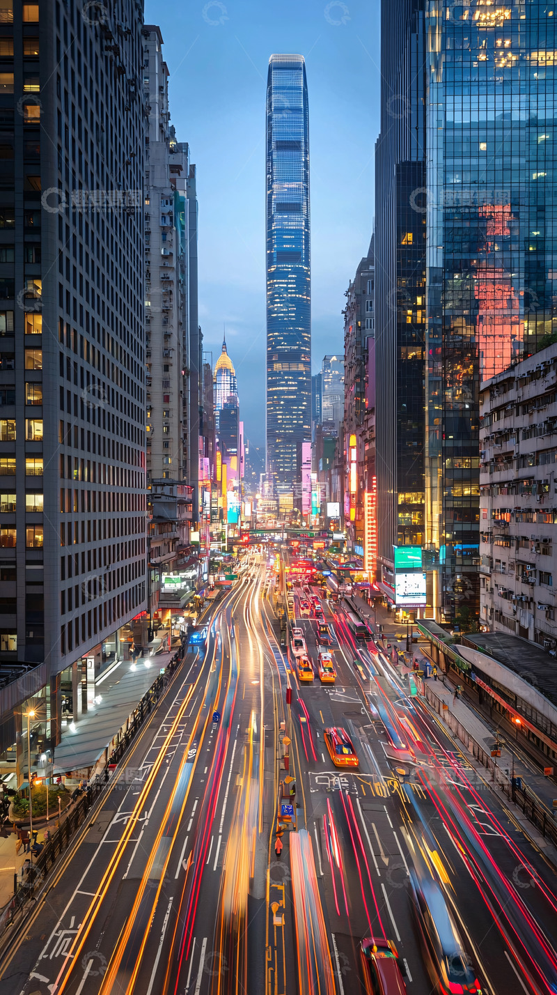 高清大图下载【趣麦麦图】香港夜景