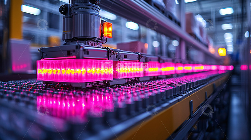 高清大图下载【趣麦麦图】自动化生产线